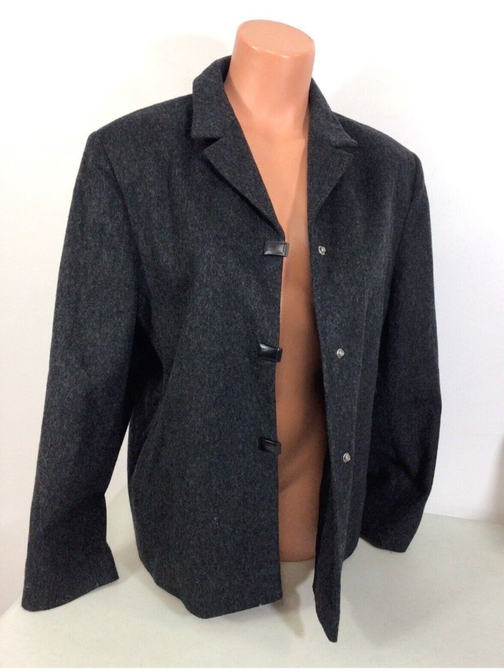 Steilmann Wool Coat Jacket Made in Germany Womens 14